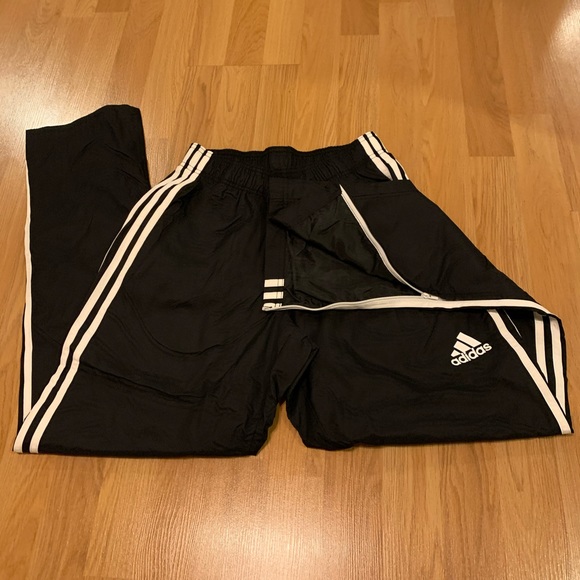 Adidas Wind Pants with zippered bottom - Picture 2 of 4